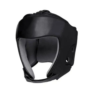 Casque de boxe en cuir gagnant sur mesure, engrenages d'entraînement de kick boxe, protège-têtes - Product Image 1