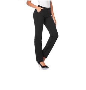 Fait sur mesure coton femmes robe pantalon plat droit bureau formel affaires robe pantalon fonctionne porter dames réunion décontracté respirant - Product Image 4