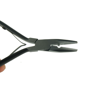 ชุดเครื่องมือสำหรับต่อผมแบบมีห่วงร้อยดึงและต่อผมเข็มรูปตัวซีทำจากสเตนเลสชุดอุปกรณ์สำหรับต่อผมหลายสีใช้ได้อย่างยั่งยืนใหม่ในปากีสถาน - Product Image 3