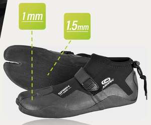 Bota de surf de goma de neopreno con diseño de Punta dividida suave de 2,5mm para equipo y accesorios de natación y buceo - Product Image 5