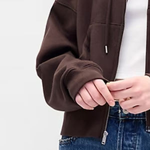 Vêtements pour femmes, design uni, haute qualité, logo personnalisé, fermeture éclair et capuche, prix avantageux pour les acheteurs en gros, 2026 - Product Image 3