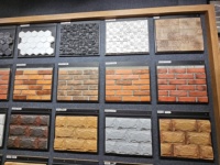 Vente en gros de carreaux de placage en pierre naturelle carrés modernes Pierre de culture pour murs extérieurs pour hôtels Finition fendue Érosion antiacide
