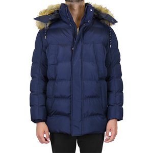 OEM Bubble Jacket Warm Winter Quilted Puffer Jacket Eco-Friendly Windproof for Men Stylish Outdoor Sports Casual Coat - Product Image 3
