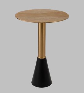 Table d'appoint de luxe élégante ronde en métal doré pour restaurant, hôtel, maison de l'exportateur indien - Product Image 6