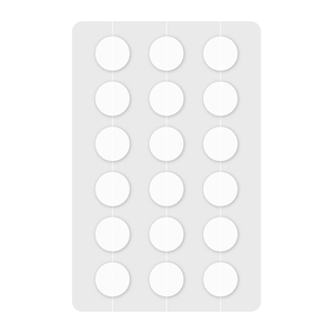 Qualité supérieure Logo personnalisé Hydrocolloïde sans sulfate 10mm Patch mince non biseauté pour bouton d'acné pour le visage - Product Image 1