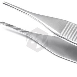 Pinzas Adson de acero inoxidable de alta calidad de 15cm, instrumentos médicos de ortodoncia Dental multiusos totalmente reutilizables funcionales - Product Image 3