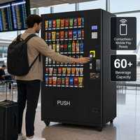 Distributeur automatique de boissons intelligent de haute qualité avec SDK intégré pour l'Allemagne, écran tactile 7 pouces, désinfection UV, intégration cloud, double usage