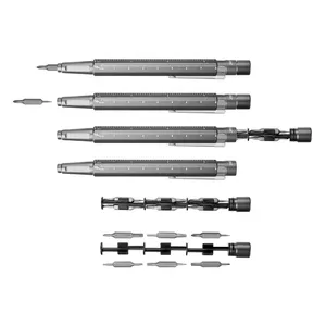 Portapenne Multifunzione Personalizzato con 13 Utensili, Kit Promozionale di Gadget per Costruzioni - Product Image 4