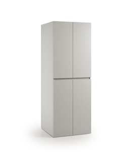 Mueble de Madera Tradicional Terraneo con Puertas para Lavadora y Secadora, Ecológico, Ahorra Espacio, Fácil de Montar - Product Image 4