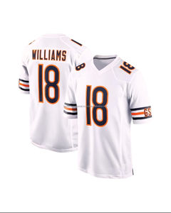 Maillot de football américain respirant pour hommes, imprimé par sublimation, pour adultes, 100% polyester, prêt à être expédié, maillot cousu de qualité supérieure - Product Image 3