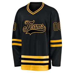 Venta al por mayor de Jersey de hockey por encargo de alta calidad de los hombres de la sublimación de desgaste de hockey sobre hielo transpirable de secado rápido lavado jersey de hockey - Product Image 2