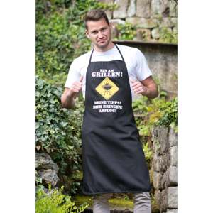 ¡Estoy parrillando! Accesorios para Barbacoa Personalizables, Elegante Delantal para Asar - Product Image 1