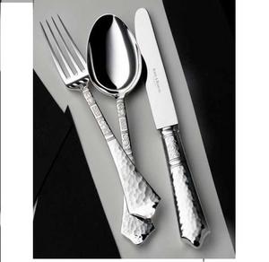 Cuillères de service en acier inoxydable, acier inoxydable, service de restauration en vrac, poli miroir, argenterie, mariage haut de gamme, couverts Royal de luxe 2023 - Product Image 2