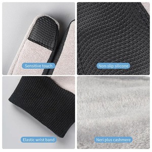 ถุงมือสําหรับการขี่จักรยานฤดูหนาว ถุงมือหิมะพร้อมหน้าจอสัมผัสสําหรับการเดินป่ากลางแจ้งกันน้ําให้ความอบอุ่นถุงมือขี่คุณภาพสูง - Product Image 4