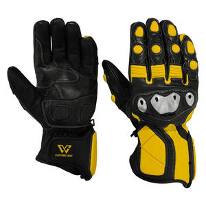 Gants de moto universels les plus vendus en 2026, fabriqués au Pakistan, au meilleur prix, gants de course en cuir pour moto - Product Image 1