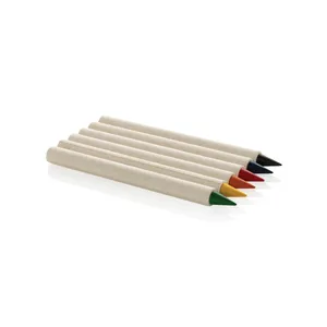 Ensemble de crayons de couleur durables Micki GRS, gadgets écologiques pour l'art et la créativité - Product Image 1
