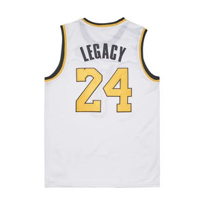 Vente en gros de vêtements de basket-ball unisexe personnalisés vêtements de sport d'été respirants short en jersey avec logo imprimé chemise de gilet de basket-ball - Product Image 6