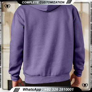 Polyester coton haute s port fabricants logo personnalisé tissu régulier sport gym Hoodies - Product Image 2
