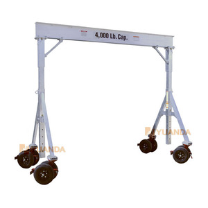 Grúa Pórtico Plegable de Aluminio de Una Tonelada, Grúa Pórtico de Aluminio Ligera de 0.5 Toneladas, Ajustable y Portátil - Product Image 1