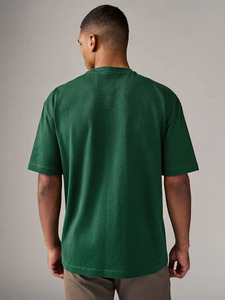 T-shirt intemporel pour hommes fournisseur de streetwear vêtements décontractés personnalisés pour salon voyage salle de sport usage quotidien mode vêtements en vrac ajustement - Product Image 3