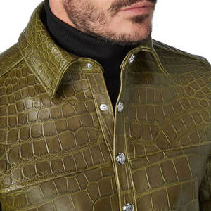 Kivotech เสื้อหนังแท้สำหรับผู้ชายเข้ารูปเข้ารูปสำหรับฤดูหนาว - Product Image 5