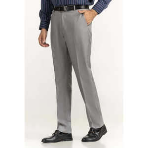 Pantalon de costume coupe classique FP-NFL25-002 en tissu peigné - Product Image 5