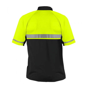 Marca su logotipo Polo DE SEGURIDAD diseño personalizado precio barato venta caliente mejor Fabricación de calidad superior Polo de seguridad - Product Image 3