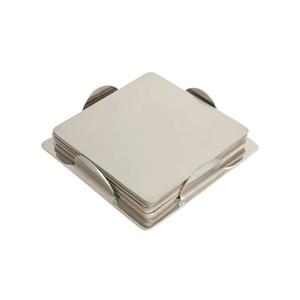 Top tendance En Métal Martelé Dessous De Verre En Acier Inoxydable Fantaisie Forme Ronde Décoration De Luxe En Gros Dessous De Verre Pour La Couleur Claire - Product Image 3