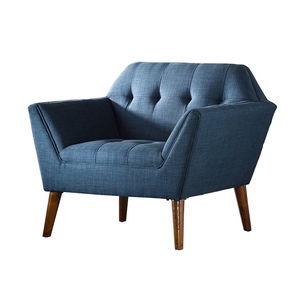 Colorful Upholstered Square Single <b>Sofa</b> - Product Image 5