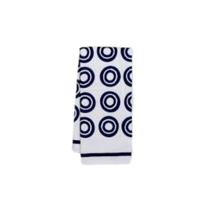 Bee Floral Printed Cotton Kitchen <b>Towel</b> Rectangle Shaped Durable Quick-Dry Machine Washable Checks Golf Themed Embroidered Eco - Product Image 1