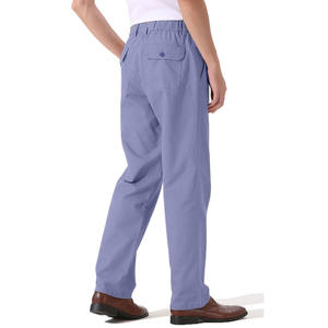 Pantalon en coton coupe ajustée et durable de haute qualité, design moderne et chaud pour hommes, pantalon à carreaux d'hiver pour hommes, grande taille, ample et respirant - Product Image 2