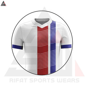 Conjuntos de uniformes de voleibol sublimados con logotipo personalizado al por mayor, ropa deportiva de poliéster 100% unisex de alta calidad - Product Image 5