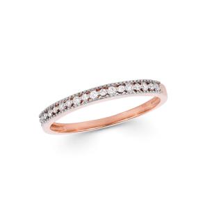 Minimaliste Plaqué Or Inoxydable Ruban 925 Micro Pave CZ Bague En Diamant Rond Éternité Bague De Mariage Bande Étanche Bijoux - Product Image 1
