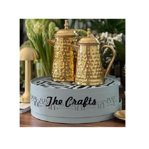 Calentador Dallah pulido dorado de metal para uso doméstico y hotelero Calentador Dallah de utensilios de cocina de la más alta calidad en los más vendidos - Product Image 6