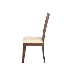 เก้าอี้ทานอาหารทำจากโครงไม้สักแท้สีธรรมชาติ สำหรับใช้ภายในและภายนอกอาคาร - Product Image 3