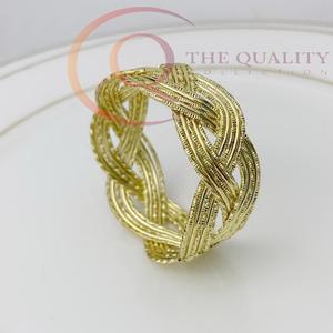 Anneaux de serviette de luxe conçus pour rehausser l'esthétique de la table à manger pour les mariages, les événements et l'usage quotidien - Product Image 5