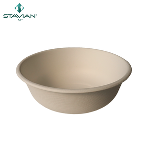 Tazón Redondo de 850 ml, Ecológico, Desechable, Personalizable, en Diferentes Tamaños, para Sopas, Ensaladas y Más, Capacidad de 29 oz - Product Image 2
