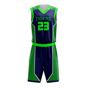 Nouveaux uniformes de basket-ball imprimés par sublimation Ensemble de maillots de basket-ball personnalisés de haute qualité pour hommes Meilleur prix bas - Product Image 3