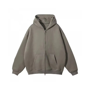 Sweats à capuche pour hommes de qualité supérieure, effet délavé, vente en gros, streetwear, sweats à capuche zippés, dernier design, vintage, service OEM, vêtements respirants à capuche - Product Image 1
