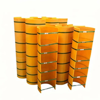 Plaque UHMWPE à prix de gros et inserts de revêtement durables pour bennes de camions à charbon