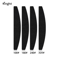 Vente en gros de lime à ongles réutilisable 100/150/180/240 avec logo personnalisé Fournitures pour ongles en gros pour base en métal