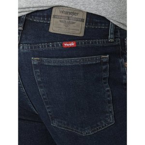 2024 nouveaux hommes été mince jean ample Stretch grande taille glace soie pantalon droit Elite affaires pantalons décontractés fumée gris bleu - Product Image 3