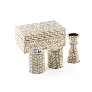 Juego de Quemadores de Incienso de Nácar de Alta Calidad al por Mayor con Bandeja, Regalos de Ramadán y Eid de Vietnam - Product Image 4