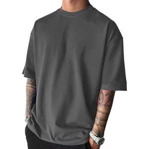 Camiseta de manga corta estilo holgado Nurak 2025 para hombre, camisetas de algodón 100% de algodón personalizadas ligeras de gran tamaño para hombre - Product Image 6
