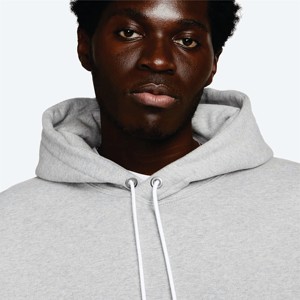 Pull à capuche surdimensionné pour hommes à impression personnalisée, poids lourd, sweats de jogging solides, sweats à capuche brodés en hiver - Product Image 4