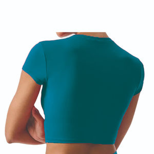 Top corto informal personalizable de alta calidad, camisetas para mujer, camiseta de gimnasio de algodón de manga corta, camisetas de moda para mujer 2026 - Product Image 6