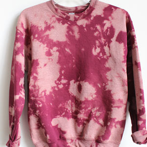 Sudadera con Cuello Redondo y Estampado Tie Dye al por Mayor, Ecológica, 100% Algodón, Impresión de Logotipo Personalizado, Alta Calidad, Secado Rápido, Transpirable para Hombre - Product Image 1