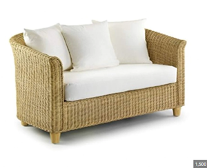 Super Deluxe bambú caña jardín Patio cojín silla y mesa conjunto artesanía exterior Interior muebles para vestíbulo césped salón Cour - Product Image 2