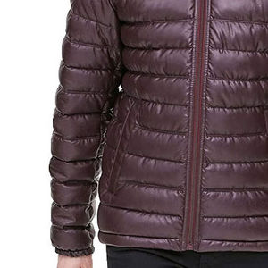 Doudounes légères de haute qualité pour hommes Vêtements d'extérieur à capuche de couleur unie pour l'hiver Service OEM en stock pour la vente en gros - Product Image 2