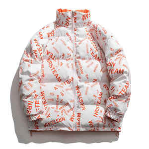 OEM al por mayor impermeable primavera Puffer chaqueta para los hombres logotipo personalizado cortavientos bombardero y chaquetas a prueba de viento invierno Puffer abrigos - Product Image 1
